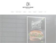 Tablet Screenshot of estudioamor.com